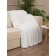 Texrepublic blanket, size 200x220 cm, white color
