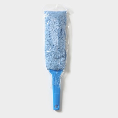 Brush for cleaning flexible, 8 × 37.5 cm, blue color-3
