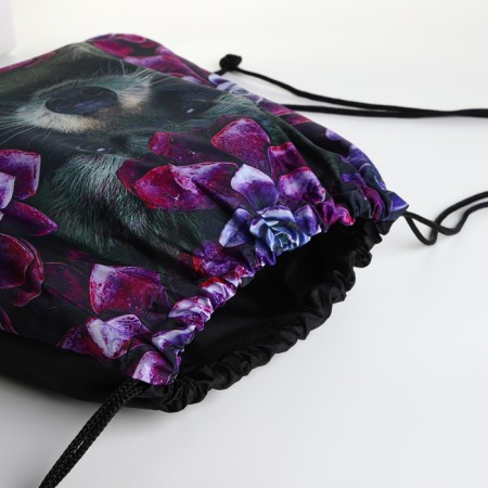 Back for shoes on the lace, black/lilac color-2