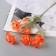 Artificial flowers "Tensor cosmea" 8x58 cm, orange