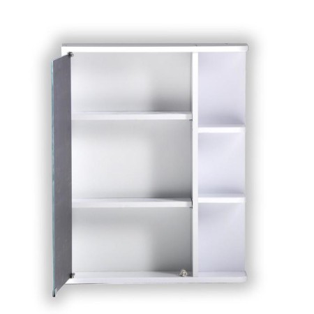 Bathroom mirror "Standard 55" Right, 70 cm x 55 cm x 12 cm-2