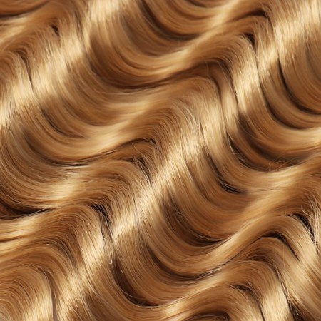 Hollywood Africolocons, 60 cm, 270 gr, brose/light blond color HKB26/15 (Catherine)-2