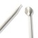 Right knitting needles Ergonomics, 10 mm/35 cm, 2 pcs