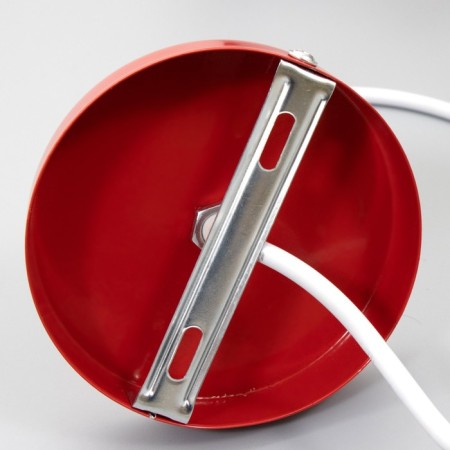 Lamp Bayerlux "Geometry" E27 1x40W red 35x35x35-135 cm-7
