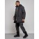 Extensive male winter park, size 56, black color