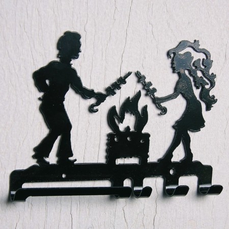 Podshampurniki "Dance by the fire" 210x140mm.-1