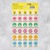 Paper stickers of the rating "Good mood", 10.5 × 18 cm