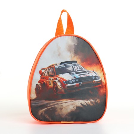 Baby backpack on lightning, orange color-2