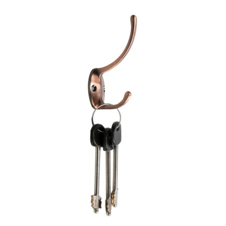 Hook furniture tundra TKD012, two -rod, copper-1