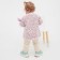 Jumper knitted baby i LEO Baby Height 92-98 cm, pink