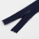 Lightning secret, No. 3, non-proceeding, locking machine, 40 cm, dark blue color