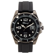 Men's wrist watch, with a calendar, D-4.4 cm, L-24 cm strap, luminous, 3 ATM 973000