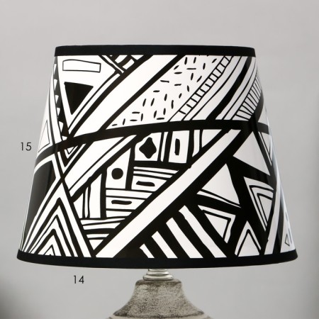 Gette table lamp E14 15W white-black 34x20x20cm Risalux-3