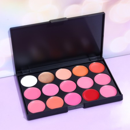 Palette of lip gloss from 15 shades-5