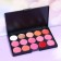 Palette of lip gloss from 15 shades
