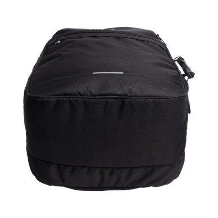 Youth backpack, 40 x 28 x 18 cm, ergonomic back, Stavia "city-1", black-6