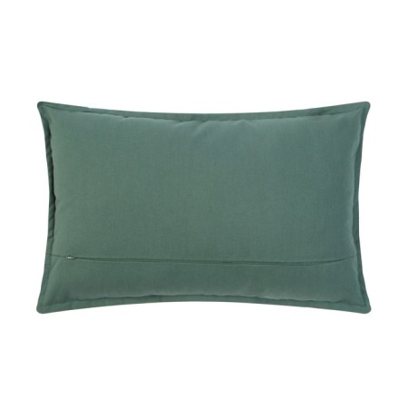 Ethel pillow, 30x50+1 cm, dark green, 100% cotton-5