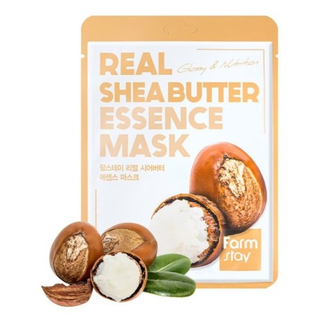 Farmstay fabric face mask with shi oil
