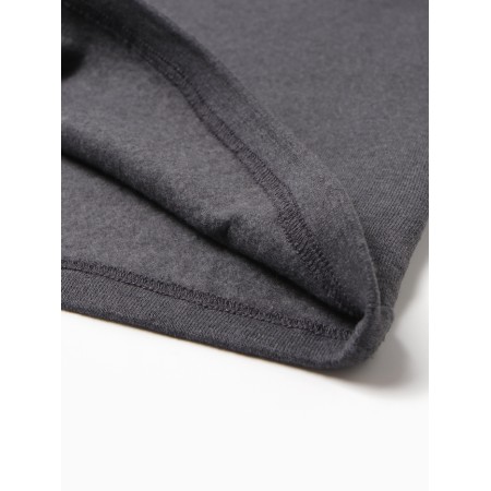 Baby Minaku turtleneck, graphite color, height 122 cm-3