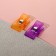 Clips for cut, 3.4 cm, 5 pcs, colorful color
