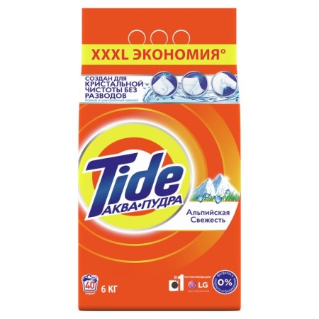 Tide washing powder "Alpine freshness", automatic, 6 kg-1
