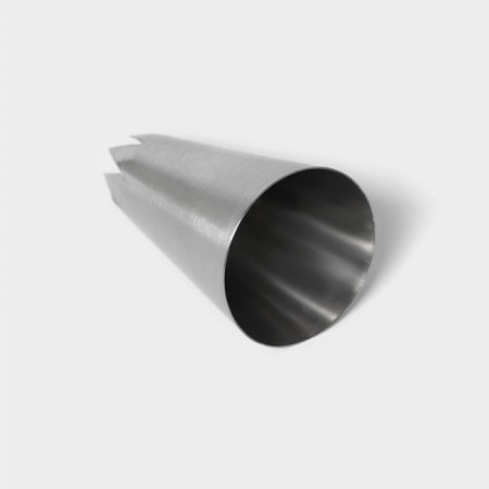 Confectionery nozzle "Open Star", d = 3.4 cm, output 1.5 cm, stainless steel-4