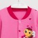 Set (blouse-tank) for a girl, pink color, height 80 cm