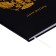 Universal diary for grades 1-11, solid cover, artificial leather, foil, lies, tinted block, 48 sheets