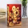 SELE-BROW Wood "Still Silmort with Sunflowers" silk 17x11x5 cm