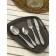 A set of cutlery "Wave", 24 items, a cardboard box with a window, silver color