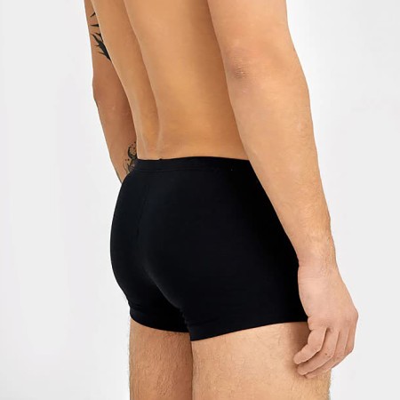Set of men's panties boxers (2 pcs), black/black color, size 50 (l)-1