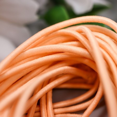 Gum for creativity "Fabrika Decor" round 2mm peach-1