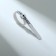 Set for measuring the size of the ring "Ring-heart-aid, sheet", 11.5 × 0.8 × 0.8 cm, white color