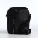 Male bag with lightning, black color