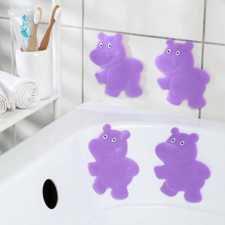 Set of suction cable and cheerful animals, 4 pcs