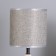 Table lamp "cut" 1x40W E14 gray 15x15x30cm