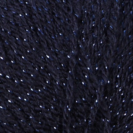 Yarn "SAL SIM" 95% acrylic, 5% metallic 460m/100g (58 t. Blue)