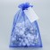 Blue Gift Organza Blue "With Love", with a nameplate 16 x 24 cm +/- 1.5 cm