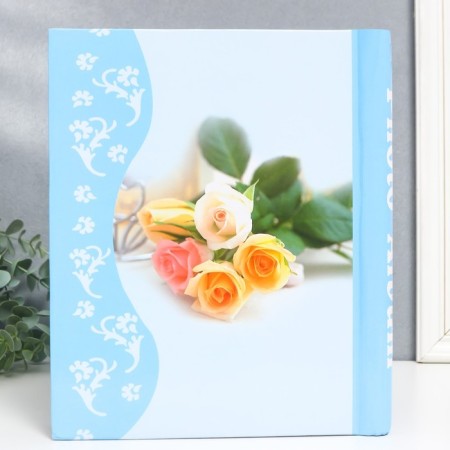 Photo album magnetic 20 sheets "Energy Rose" MIX 29x24x2 cm-13