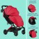 Walking stroller Farfello Costa Tracy, color Scarlet Red