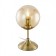 Table decorative lamp Citilux "Tommy" CL102813 15x15x28 cm, 1x40W, E14, brown color