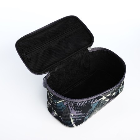 Lightning cosmetic bag, gray color-2