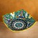 Rishtan ceramics "Patterns", 25 cm, 25 cm,