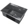 The kitchen washing Ulgran Steel, 500x450 mm, brushed steel