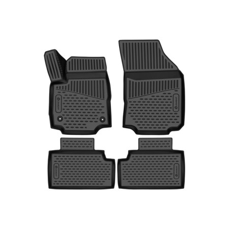 3D mats in the salon for Chevrolet Equinox (III) 2017-, SUV, 4 pcs.