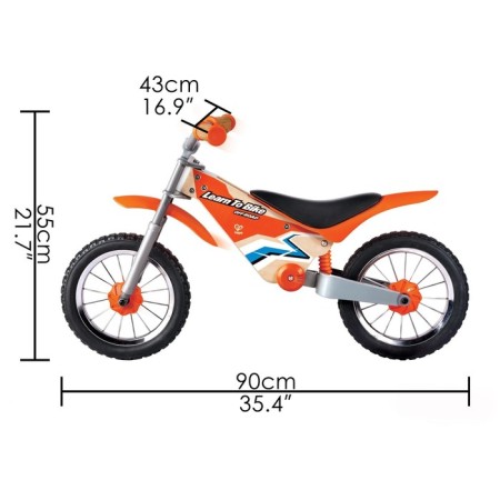 Beature Learn to Ride, Orange color-2