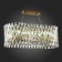 Suspension lamp ST LUCE. SL1170.303.10. Fabio. 10x40 watts, E14, 80x35x29 cm, brass color