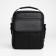 Male bag over the shoulder, Textura, 2 external pockets, black color