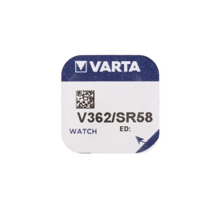 Battery VARTA Silver Oxide, 362 (SR721SW) - 1BL, 1.55 V, blister, 1 pc.-1