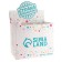 A spring clap in the shape of a bottle "can all" foil pink gold 16 cm